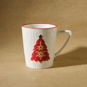 Karaca New Year Yılbaşı Feast Beyaz 380 ml Kupa