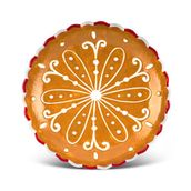 Karaca New Year Yılbaşı Gingerbread 30 cm Servis Tabağı