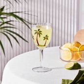 Karaca Palmera Akrilik Kadeh 420 ml Şeffaf