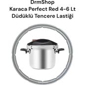 Karaca Perfect Red Düdüklü Tencere Seti 4-6lt Uyumlu Düdüklü Tencere Lastiği A++ Kalite