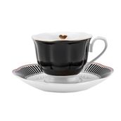 Karaca Piraye 6 Kişilik 80 ml Kahve Fincan Takımı