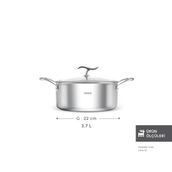 Karaca Plasma Steel 316+3PLY 22 cm Tencere
