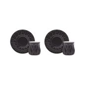 Karaca Ratio 2 Kişilik 80 ml Kahve Fincan Takımı
