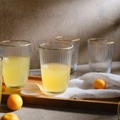 Karaca Ravello 6'lı Meşrubat Bardağı 370 ml - Altın