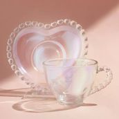 Karaca Rory Kalp 80 ml Figürlü Kahve Fincanı ve Tabağı