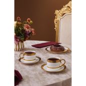 Karaca Royal Bone Charlotte 2 Kişilik Çay Fincan Takımı