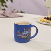 Karaca Soft Touch Gergedan Kupa 350 ml - Mavi