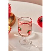 Karaca Strawberry Kadeh 390 ml Kırmızı