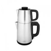 Karaca Tea Break Inox Siyah Çay Makinesi