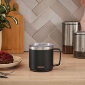 Karaca Thermal Siyah 420 ml Çelik Mug
