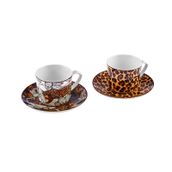 Karaca Tiger 2 Kişilik 80 ml Kahve Fincan Takımı