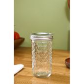 Karaca X Refika Boyunsuz Baklava Desen 650 ml Kavanoz