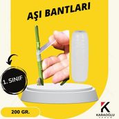 Karaoğlu Vakum Ambalaj 5 Adet Aşı Bandı Ağaç Aşı Bandı Fidan Aşıbandı Slikonlu