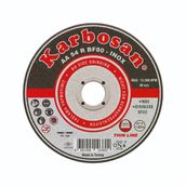 Karbosan 910380 Paslanmaz Çelik Inox 115x1.0x22.23 mm 25'li Paket Kesme Diski