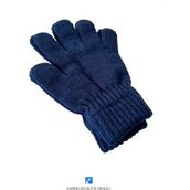 Kardelen Butik Denizli Tam Parmak Çocuk Orlon Eldiven ( 5-8 Yaş ) - 5 - 8 Yaş - Indigo Mavi