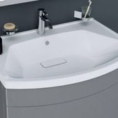 Karen Banyo Blanc 70 cm Lavabo