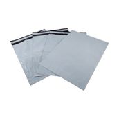Kargo Toptancısı Gri Cepsiz Kargo Poşeti 1000 Adet 24x30+5 cm Dayanıklı ve Kendinden Yapışkanlı
