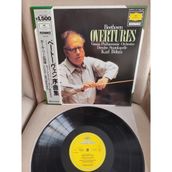 Karl Böhm - Beethoven Overtures - 1975 Japonya Basım - Lp Plak Albüm - Obi’li 2. El