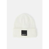Karl Lagerfeld Jeans Beyaz Erkek Bere 236D3401_KNITTED LOGO BEANIE