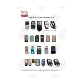 Karokstore kg Garaj Kumandası Wicom UK44 - 4 Tuşlu 433MHZ (Kodlanabilir ve Koplayanabilir Kumanda)