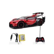Karsan Uzaktan Kumandalı Araba Şarjlı Kapıları Açılan Bugatti 1/12 Ölçek 30X15X16 Cm Boyut Kırmızı