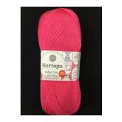 Kartopu K244 Şeker Pembe Baby One Tüylenmeyen El Örgü İpi Yünü