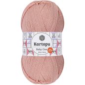 Kartopu K258 Pudra Baby One Tüylenmeyen El Örgü İpi Yünü