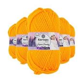 Kartopu K314 100 gr 5 Adet Süper Chunky Kalın Kışlık El Örgü İpliği