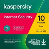 Kaspersky Internet Security 10 Kullanıcı 1 Yıllık Antivürüs