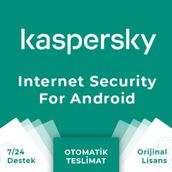 Kaspersky İnternet Security For Android 1 Kullanıcı 1 Yıl Antivirüs