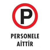 Katar Market Personele Aittir Uyarı Levhası