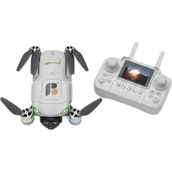 Katlanabilir Drone Hd Çekim Uzun Süreli Uçuş Deneyimi - Açık Beyaz - Gri - Belirtilmemiş