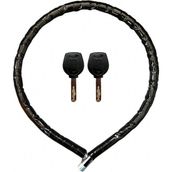 Katre46 Motorsiklet Kilidi Anahtarlı Körüklü Siyah ( Boy : 120CM-ÇAP : 22MM ) - . - Renkli
