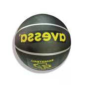 Kauçuk Basketbol Topu, 7 No, Yetişkinler İçin, Siyah Renk