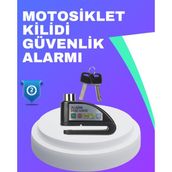 Kaufhier Su Geçirmez Alarm Disk Kilidi Motosik Scooter Bisik Güvenlik