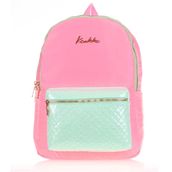 Kaukko K1519 Bright Kapitone Rose Sırt Çantası