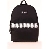 Kaukko K1628 Siyah Patern Basic Colors Okul Sırt Çantası
