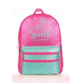 Kaukko K1720 Pink Sparkle Sırt Çantası