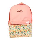 Kaukko K1734 Salmon Soft Floral Sırt Çantası