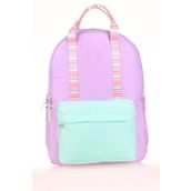 Kaukko K1764 Lilac Double Stripe Sırt Çantası