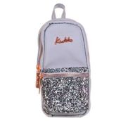 Kaukko K2557 Taşlı Gri Junior Bag Bright Kalem Çantası