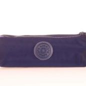 Kaukko K2645 Navy Blue Triangle Dual Crazy Kalem Çantası