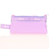 Kaukko K2667 Lila Mirror Baggy Kalem Çantası