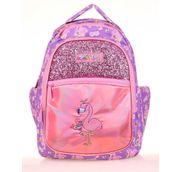 Kaukko L5137 Aynalı Taşlı Flamingo Kids Love Sırt Çantası
