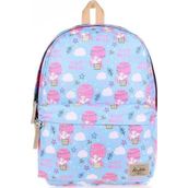 Kaukko Nature Mavi Pembe Travel Magic Kız Çocuk Okul Çantası
