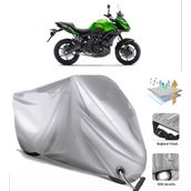 Kawasaki KLE 650 Versys Arka Çanta Uyumsuz Ultra Kalın Su Geçirmez Motor Brandası