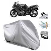 Kawasaki ZZR 1100 Arka Çanta Uyumsuz Ultra Kalın Su Geçirmez Motor Brandası