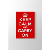 Keep Calm And Carry On Tablosu