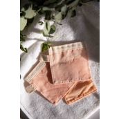 Kelebek Kese İpek 2'li Mini Yüz Kese & Banyo Kesesi