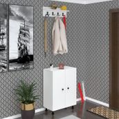 Kenzlife Ayakkabılık Başmak5 Byz 83*060*30 Kapaksız 5 Raflı 15 Çift Ayakkabı Kapasitesi